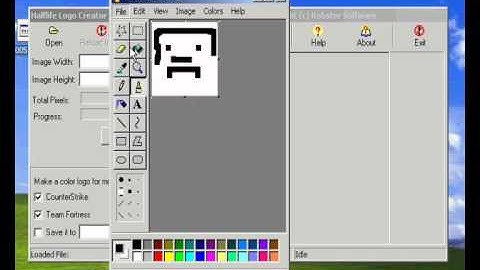 How to create logo to CS 1.6 with Half-Life logo creator