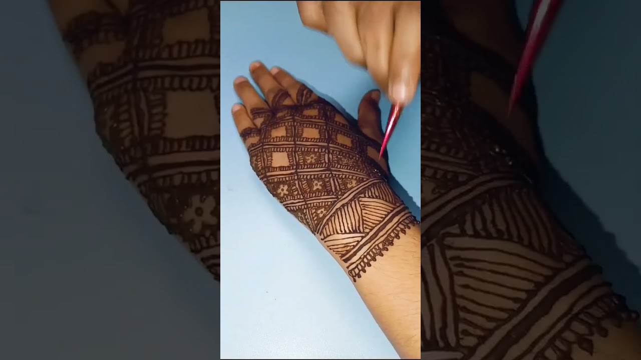 Mehndi art design 🖌️