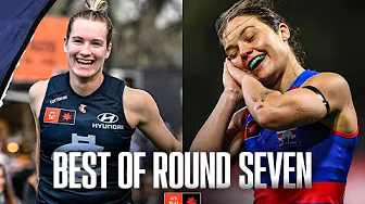 The BEST MOMENTS from Round 7 of AFLW