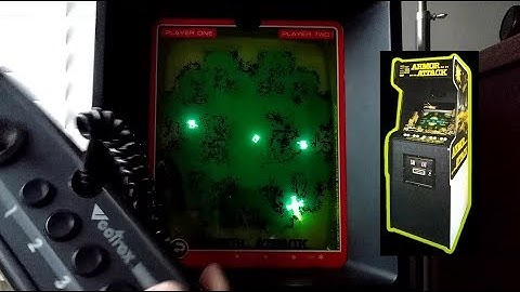 Armor Attack on the Vectrex