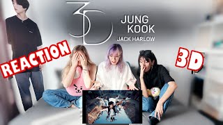 정국 (Jung Kook) '3D (feat. Jack Harlow)' Official MV | REACTION!