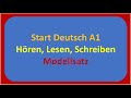 Start Deutsch A1 Hören, Lesen und Schreiben modellsatz mit Lösung am Ende || vid - 19