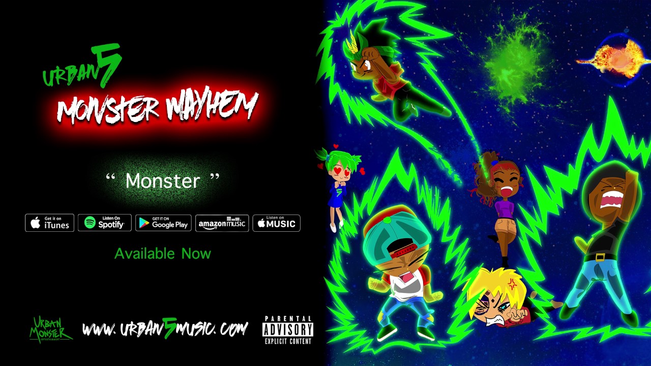Watch Urban5 - Monster (audio) on YouTube Watch Urban5 - Monster (audio) on YouTube