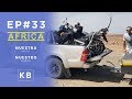 Sin vacaciones por ayudar a un desconocido, cruzar Namibia en moto - Ep#33 - Vuelta al Mundo en Moto