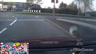 VW driver being a idiot (Y451 EAY)