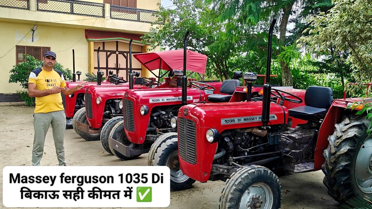 Massey ferguson 1035 Di बिकाऊ 8533951468 old tractor sale in meerut 👌👌 #villagerkisan 