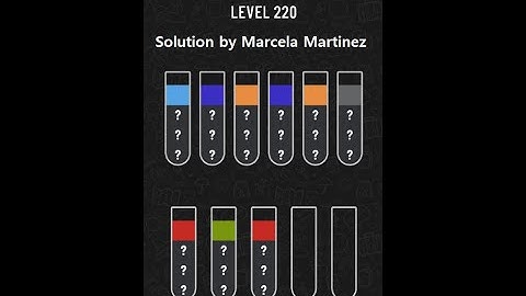 Water Sort Puzzle level 220 | Gameplay Mobile Games