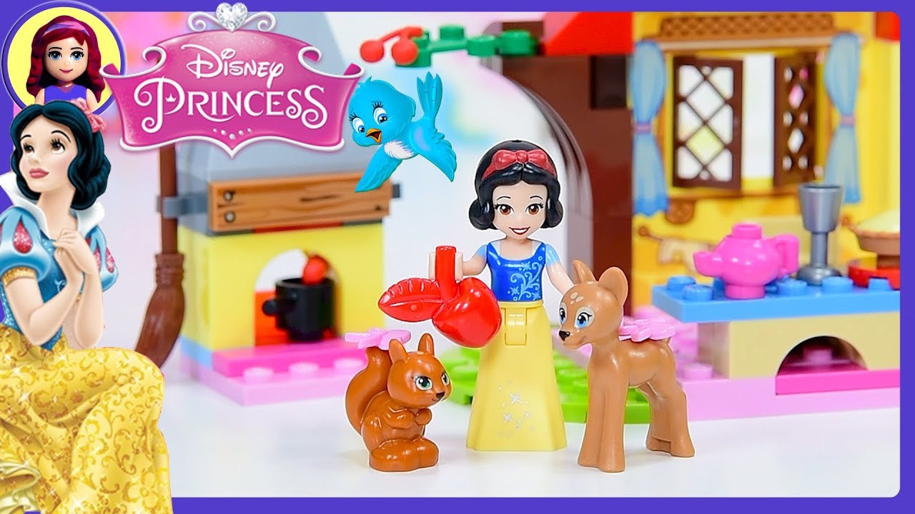 Snow White S Forest Cottage Lego Disney Princess Junior Set Build