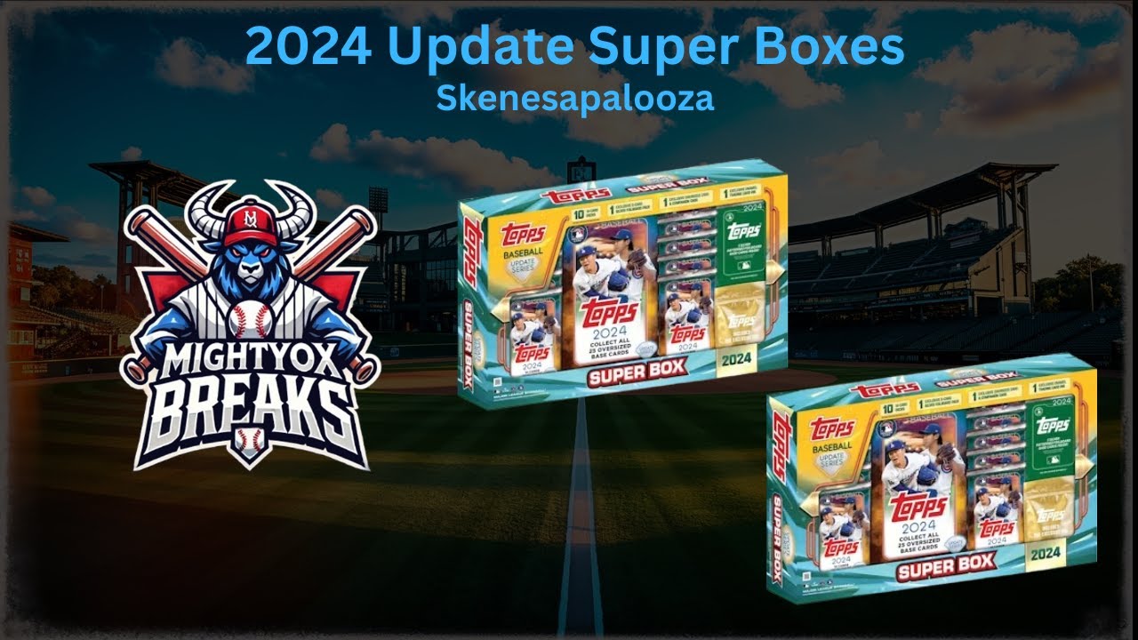 ⚾4 DIFFERENT PAUL SKENES ROOKIE CARDS⚾2x2024 TOPPS UPDATE SUPER BOXES ...