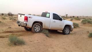 تجربة دفلوك الجمس سييرا GMC SIEERA DIFFLOCK Z71 2012 offroad