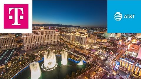 AT&T VS T-Mobile | Las Vegas, NV | Cellular Network Speed Testing in front of Hell