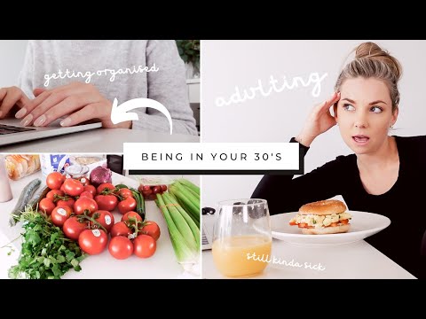 Download Adulting: being in your 30's, organising my week, thrifting and still sick