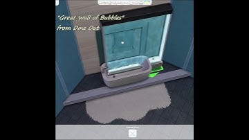 SIMS 4 | Bath decor idea - bathtub | NoCC, NoMod | Short  #thesims4build