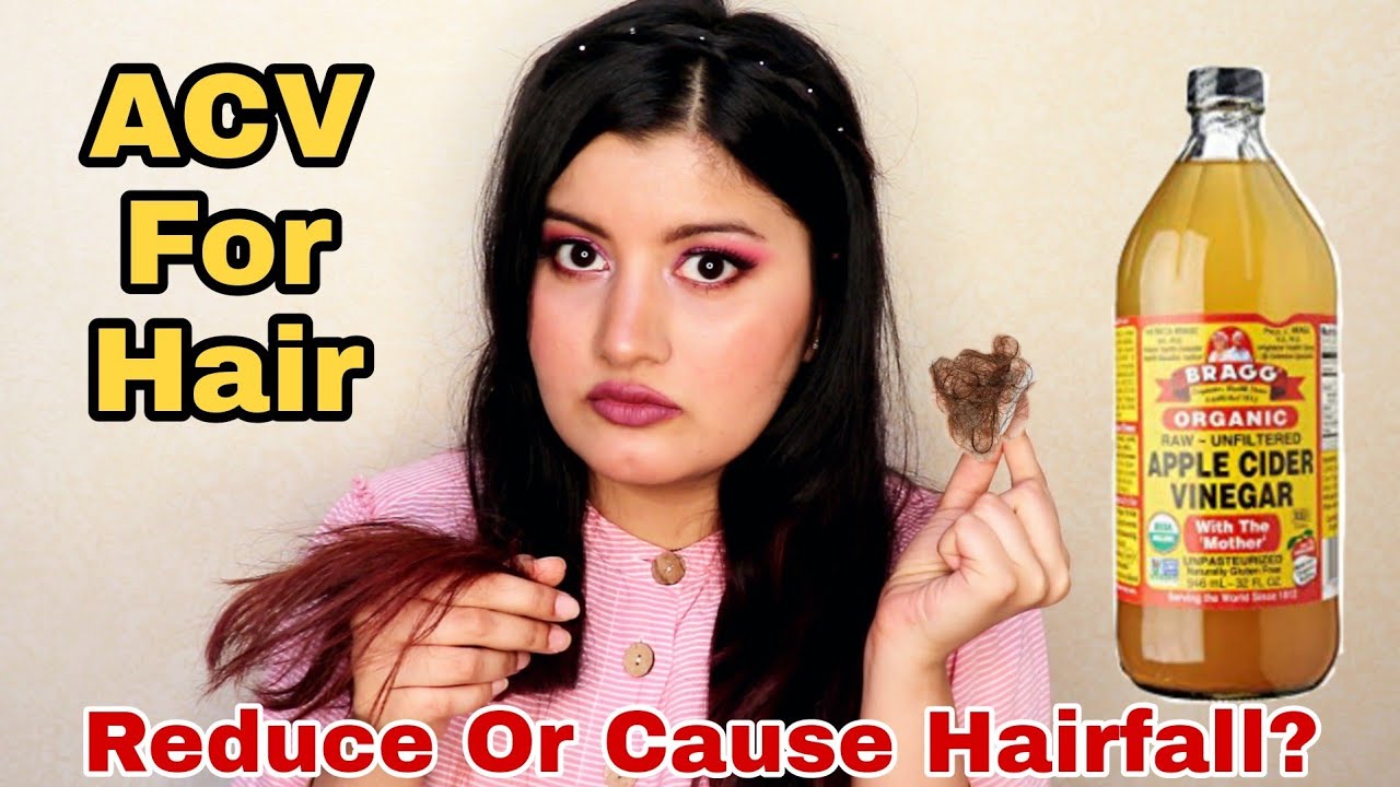 Does ACV Cause Hairfall or Reduce Hairfall? | All About Apple Cider Vinegar  - YouTube
