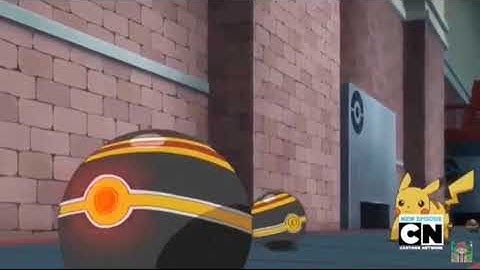 Pikachu Almost caught Meowth LOL!