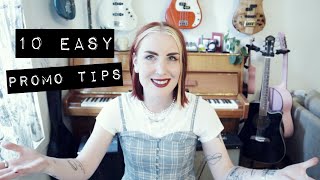 10 EASY MARKETING IDEAS FOR INDIE ARTISTS & MUSICIANS💿