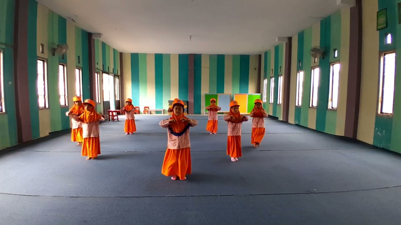 Senam Aku Anak Merdeka Berjiwa Pancasila TK ABA 1 KERTEK Wonosobo Jawa Tengah