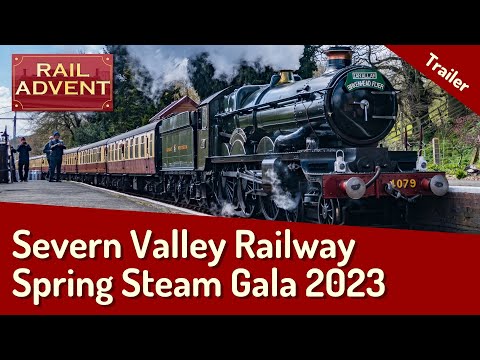 Severn Valley Railway - Spring Steam Gala 2023 - Trailer (4K)
