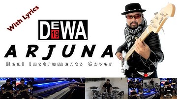 Arjuna - Dewa 19 (Ft. Ello Version) - Real Instruments Cover - No Vocal (Karaoke)