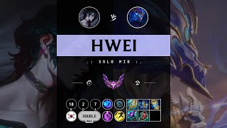 Hwei Mid vs Aurelion Sol - KR Master Patch 14.9