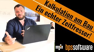 Kalkulation Am Bau Ein Echter Zeitfresser