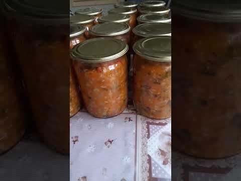 Рассольник на зиму в банках.