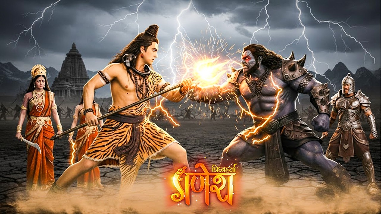 गणेश लीला | महादेव का मायावी राक्षसों से दिव्य महासंग्राम | Vignaharta Ganesh | EP - 529