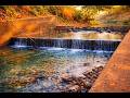 Relaxing Waterfall Sounds 🌊 | Calm River &amp; Soft Piano Music for Sleep &amp; Stress Relief#natural
