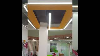 Mantle Solutions project | PET Sound Shape Cloud #acousticpanels #acousticceilings