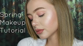 Fresh & Glowing Spring Makeup Tutorial | Kayla Jasmin