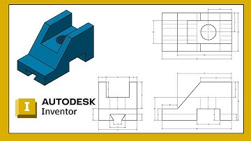 Ejercicio Básico 14 Autodesk Inventor || Como usar Inventor ? || Como crear una pieza 3d desde cero?