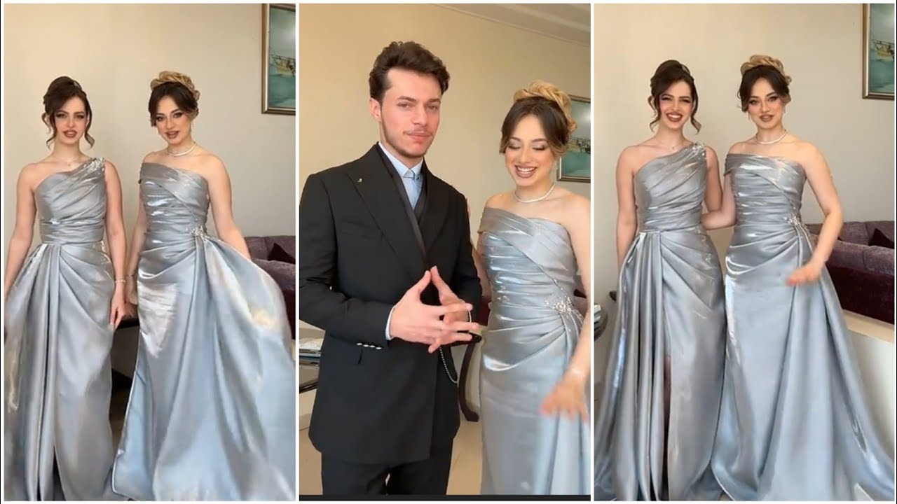 اطلالة لانا ولين محمد في عرس نارين بيوتي اوتفت ناررر🔥😍