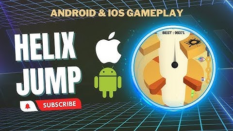 How quick can you react by spinning the tower?! Helix Jump Android iOS Gameplay MAX Levels 16-20