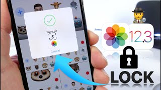 How to Passcode Protect Pictures & Videos on iPhone with Face id or Touch id screenshot 2