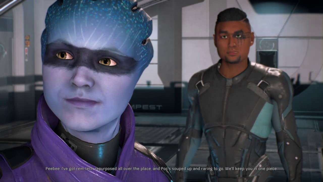 MEA: Peebee & Ryder before the final mission