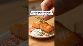 Dill Salmon & Cucumber Yogurt Plate