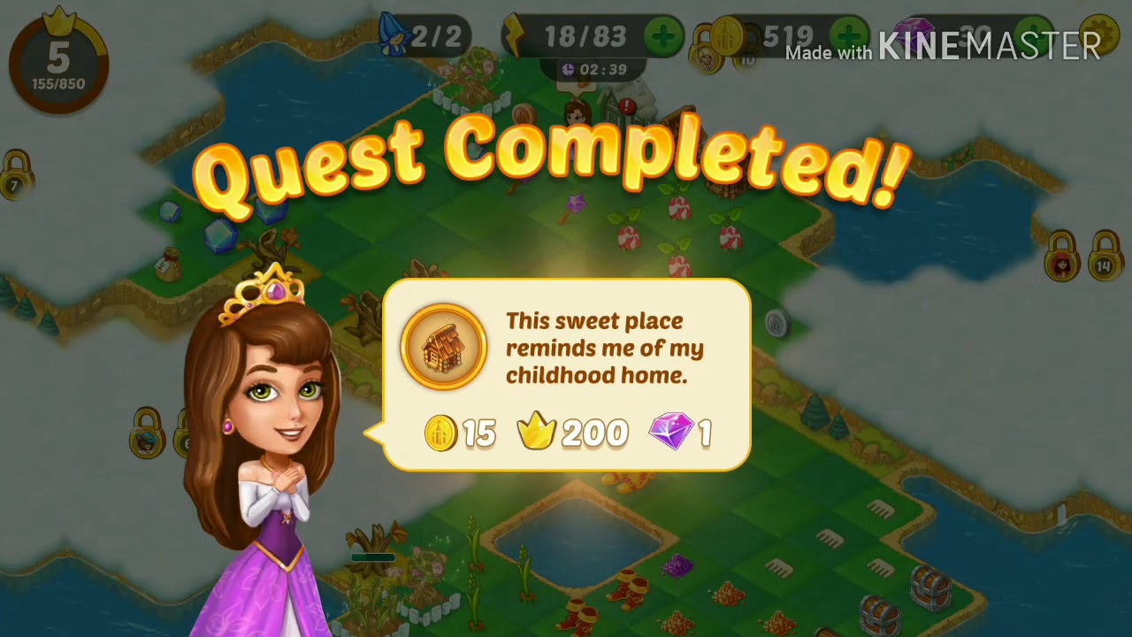#EverMerge #First Time play EverMerge: Merge Puzzles in a Fairy Tale ...