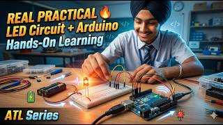 REAL Practical Electronics! ⚡ LED Circuits & Arduino Blink for Beginners (ATL Series)