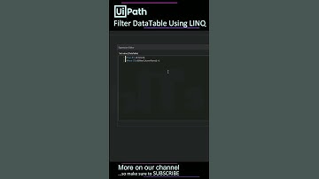 UiPath Tutorial: DataTable Filtering with LINQ | Advanced Data Manipulation