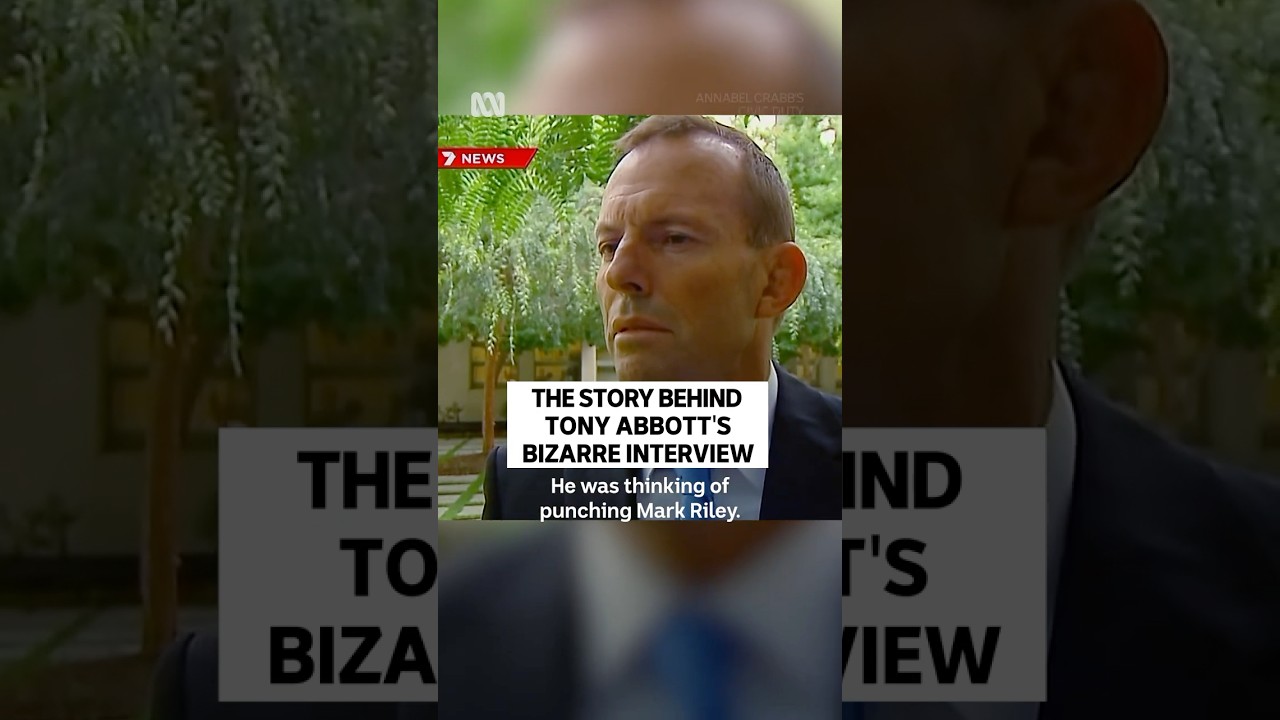 The live TV moment with Tony Abbott that left Australia confused