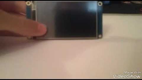 Подключение дисплея Nextion