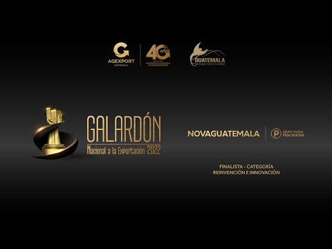 Finalista Galardón Nacional a la Exportación - NOVAGUATEMALA