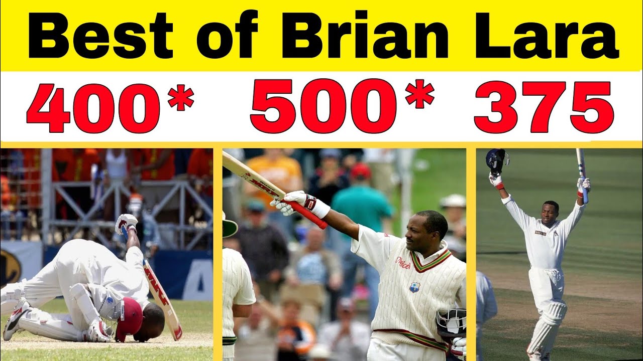Brian Lara 400 Not Out In Test Run Unbreakable Brian Lara Records brian-lara-400-not-out-in-test-run-unbreakable-brian-lara-records