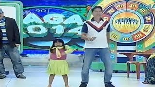 Ryzza and Bossing dancing | Bulagaan 2014