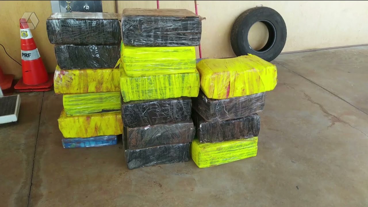 PRF apreende 756 kg de maconha após fiscalização em Três Lagoas