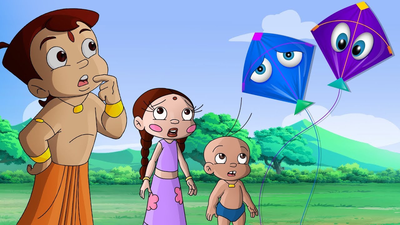 Chhota Bheem - Anokhen Patang ki Kahani! | Sankranti Special | Hindi Cartoon  for Kids - YouTube