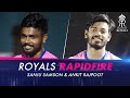 Royals Rapidfire with Sanju Samson & Ankit Rajpoot