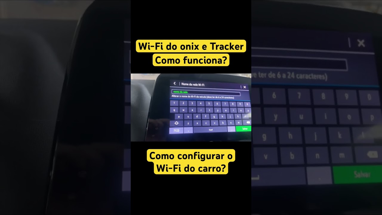 Como configurar o Wi-Fi do onix e Tracker e para que serve? 