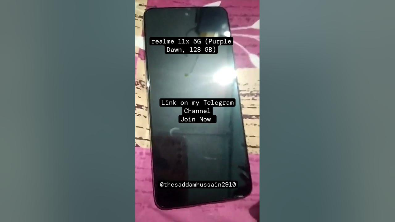realme-11x-5g-purple-dawn-128-gb-telegram-tarifacollection-youtube