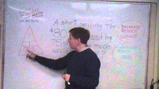 EASY ACCESS MATH  PERCENT FINDING THE PART WHEN GIVEN WHOLE AND PERCENT   PERCENTAGE